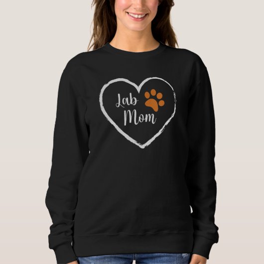 Fox Red Lab Mom Women Labrador Retriever Mama Trui (Voorkant)