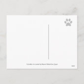 Fox Red Lab Puppy Kauwhart Valentijn Feestdagenkaart (Achterkant)