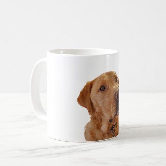 Fox red Labrador Cup Koffiemok (Voorkant links)