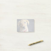 Fox Red Labrador Puppy Post-it® Notes (Op bureau)