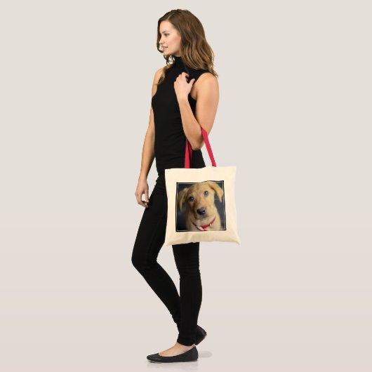 Fox Red Labrador Puppy Tote Bag (Voorkant (model))