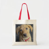 Fox Red Labrador Puppy Tote Bag (Voorkant)