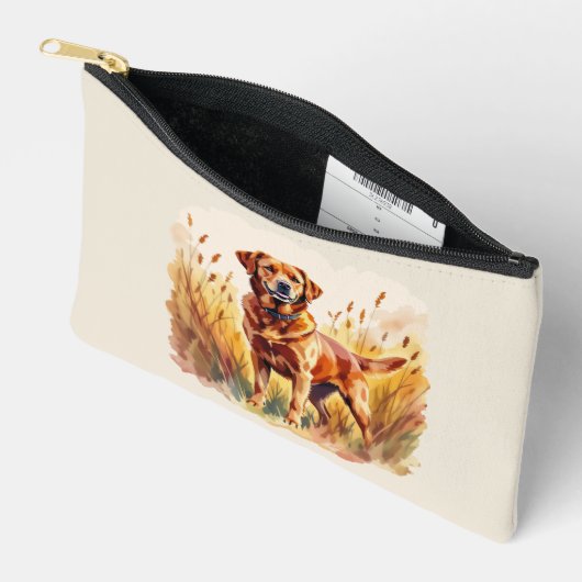 Fox Red Labrador Retriever Dog Etui (Open)