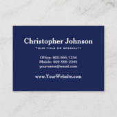 Fox Red Labrador Retriever kersthond Visitekaartje (Achterkant)