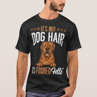 Fox Red Labrador Retriever Niet Hond Hair Foxred L T-shirt