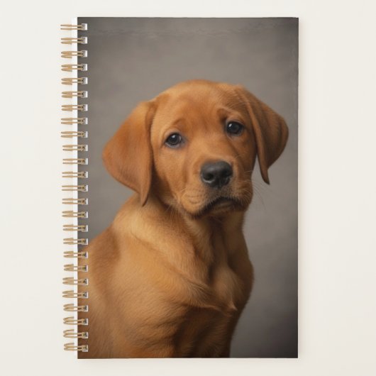 Fox Red Labrador Retriever Planner (Voorkant)