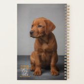 Fox Red Labrador Retriever Planner (Achterkant)