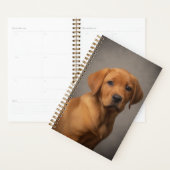 Fox Red Labrador Retriever Planner (Display)