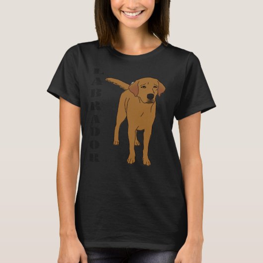 Fox Red Labrador Retriever T-shirt (Voorkant)