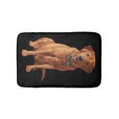 Fox Red Yellow Labrador Retriever Dog Badmat (Voorkant)