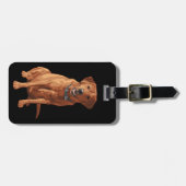 Fox Red Yellow Labrador Retriever Dog Bagagelabel (Voorkant horizontaal)