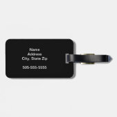 Fox Red Yellow Labrador Retriever Dog Bagagelabel (Achterkant horizontaal)