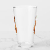 Fox Red Yellow Labrador Retriever Dog Glas (Rechts)