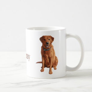Fox Red Yellow Labrador Retriever Dog Koffiemok