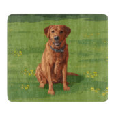 Fox Red Yellow Labrador Retriever Dog Snijplank (Voorkant)