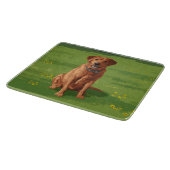 Fox Red Yellow Labrador Retriever Dog Snijplank (Hoek)