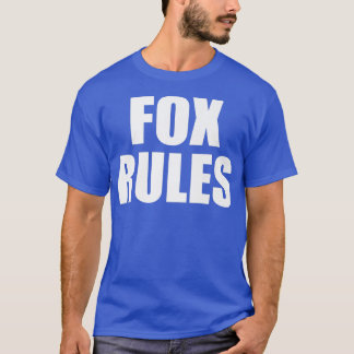 FOX regeert Zoon Dochter Jongen Meisje Baby Naam T-shirt