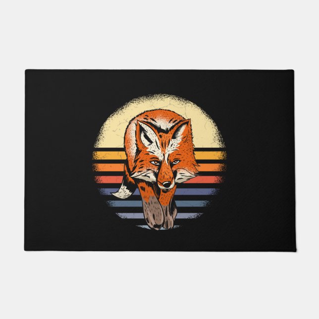 Fox Retro  Deurmat (Voorkant)