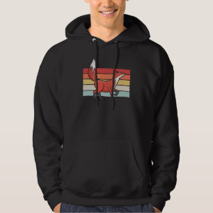 Fox Retro  Hoodie