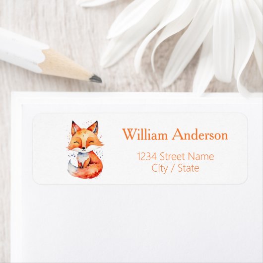 Fox Return Address Labels (Insitu)