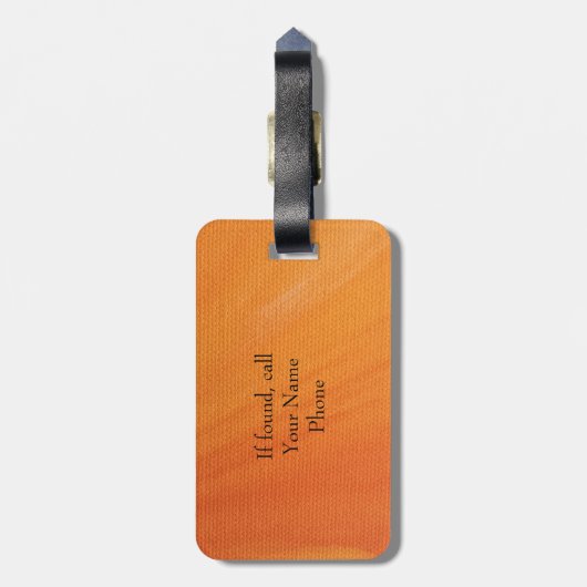 Fox Riding a Bicycle Silhouette in Black Bagagelabel (Achterkant verticaal)