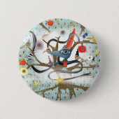 Fox Ronde Button 5,7 Cm (Voorkant)
