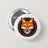 Fox Ronde Button 5,7 Cm (Voorkant /achterkant)