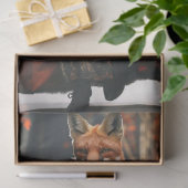 Fox Runway Mode Show Decoupage Tissue Paper Tissuepapier (Geschenk)