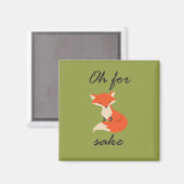 Fox Sake Magnet (Voorkant / Achterkant)