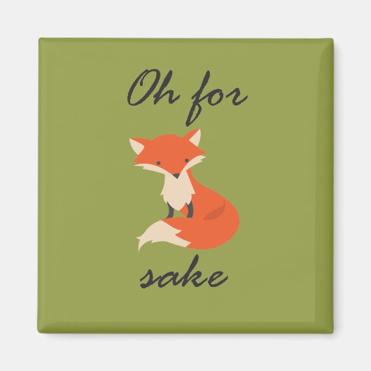 Fox Sake Magnet (Voorkant)