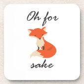 Fox Sake Onderzetters (Voorkant)