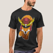 Fox Samurai vechtsporten T-shirt (Voorkant)
