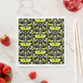 Fox Scandinavian Folk Art Tablecloth Servet (Insitu)
