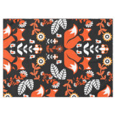 Fox Scandinavian Folk Art Tablecloth Tafelkleed (Voorkant (Horizontaal))