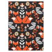 Fox Scandinavian Folk Art Tablecloth Tafelkleed (Voorkant)