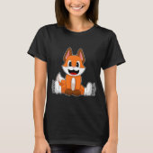 Fox schaatsen Ice schaatsen T-shirt (Voorkant)