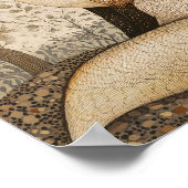 Fox Schilderij Art Print Woodland Wall Art (Hoek)