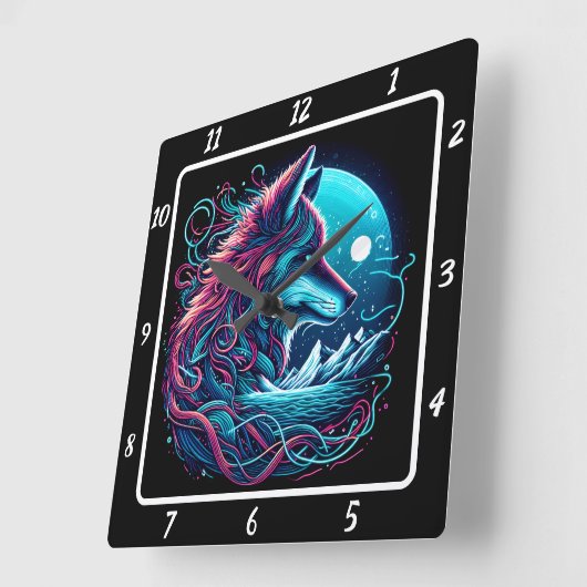 Fox Sentinel van de top Vierkante Klok (Hoek)