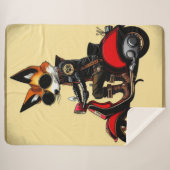 Fox Sherpa Blanket Deken (Voorkant (horizontaal))