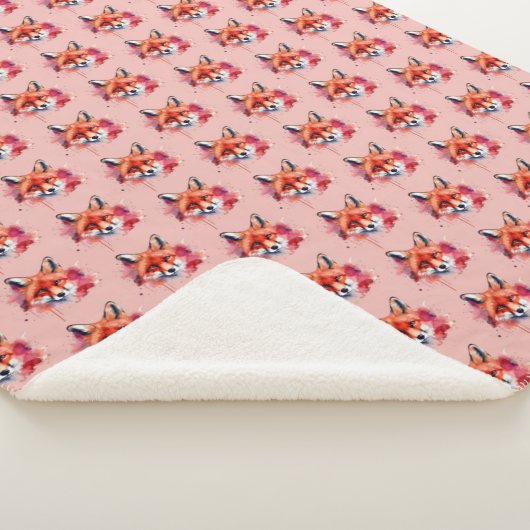 Fox Sherpa Blanket Deken (3/4)