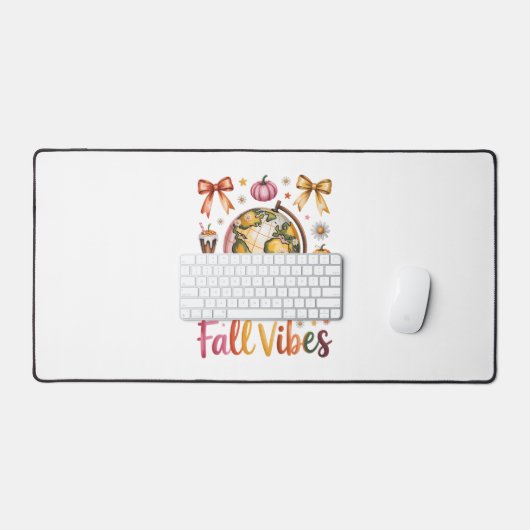 Fox Shirt Country Pumpkin Bureaumat (Keyboard & Muis)