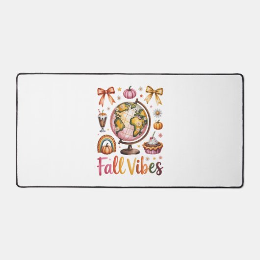 Fox Shirt Country Pumpkin Bureaumat (Voorkant)