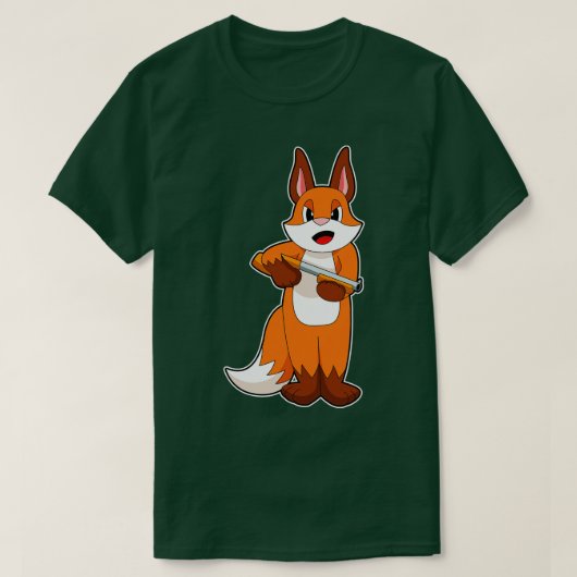 Fox Shotgun T-shirt (Design voorkant)