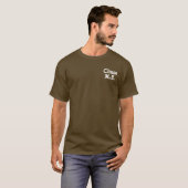 Fox Silhouette Riding a Bike T-shirt (Voorkant volledig)