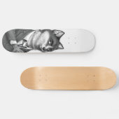 Fox skateboard (3/4 voorzijde) (Horizontaal)