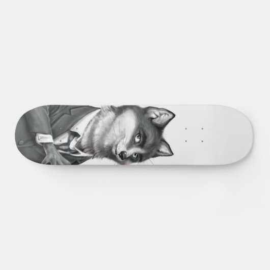 Fox skateboard (3/4 voorzijde) (Horizontaal)