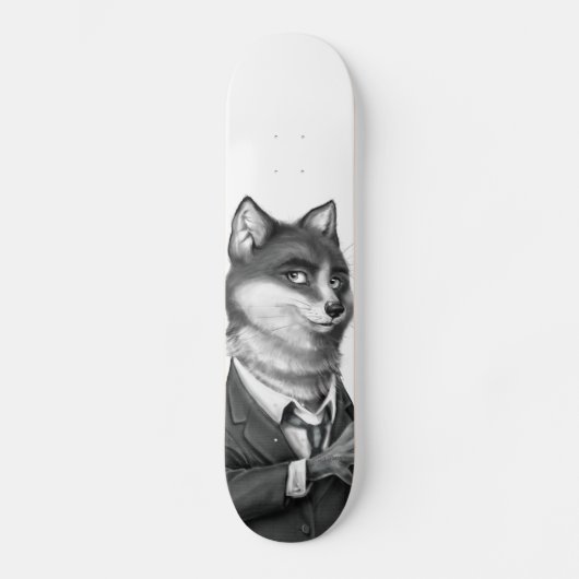 Fox skateboard (3/4 voorzijde) (Voorkant)