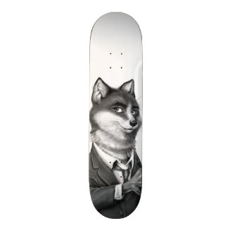 Fox skateboard (3/4 voorzijde)