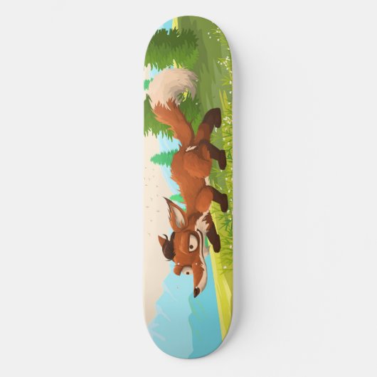 Fox Skateboard Deck (Voorkant)