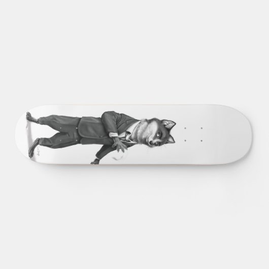 Fox Skateboard (Permanent) (Horizontaal)
